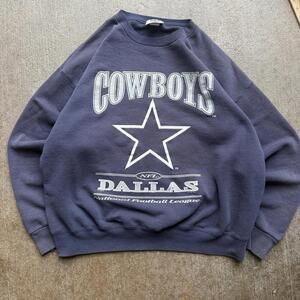 1997 Cowboys Vintage NFL Crewneck Sweatshirt Size XL
